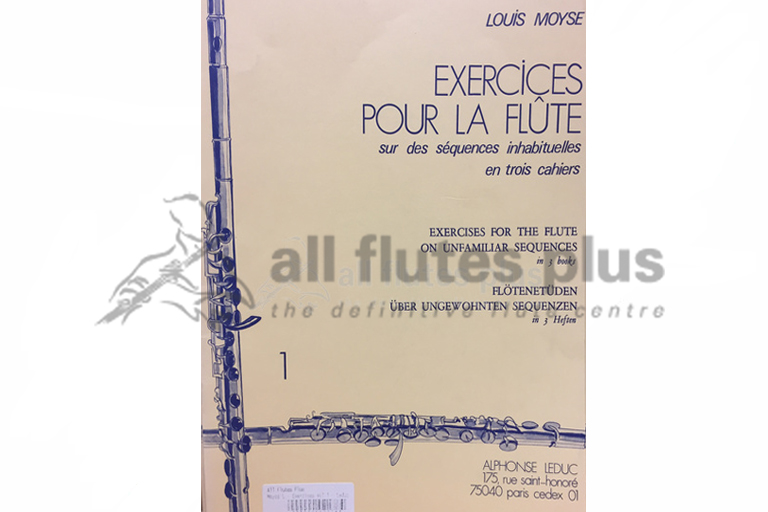 Louis Moyse Exercises for the Flute Book 1