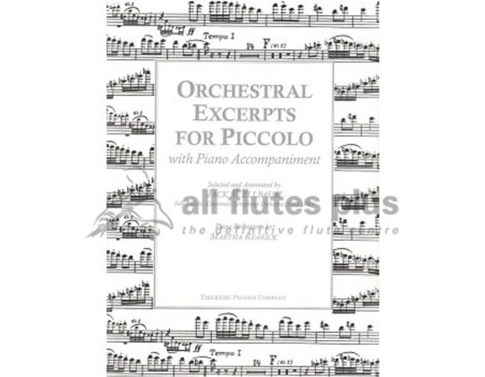 Orchestral Excerpts for Piccolo-Wellbaum-Theodore Presser