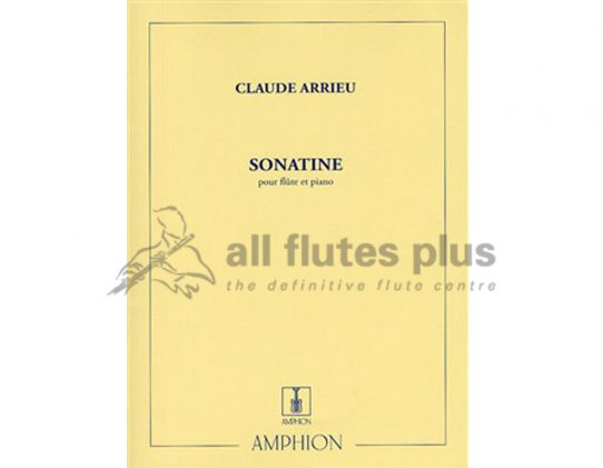 Arrieu Sonatine-Flute and Piano-Amphion