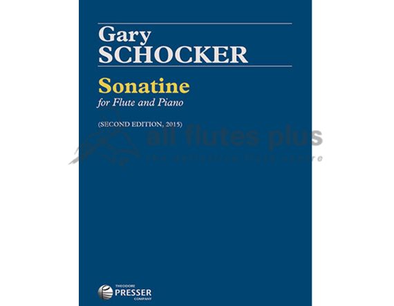 Schocker Sonatine for Flute and Piano