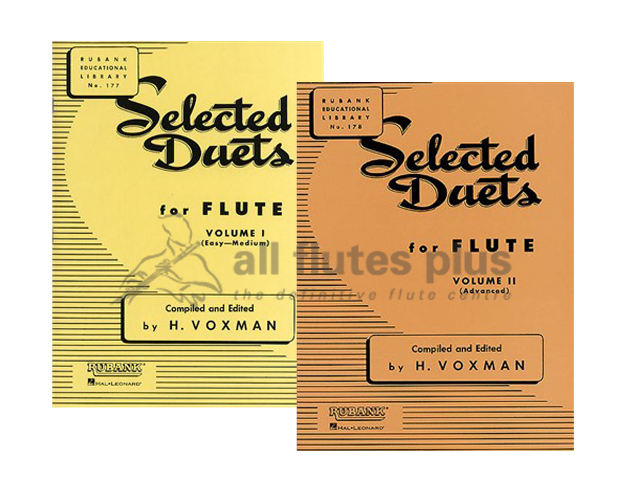 Selected Duets for Flute-Voxman