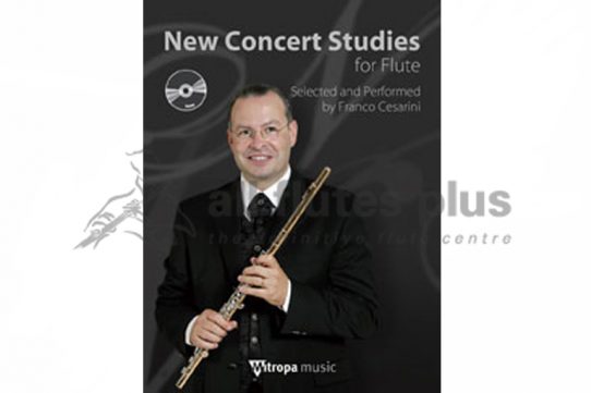 New Concert Studies for Flute with CD-Franco Cesarini