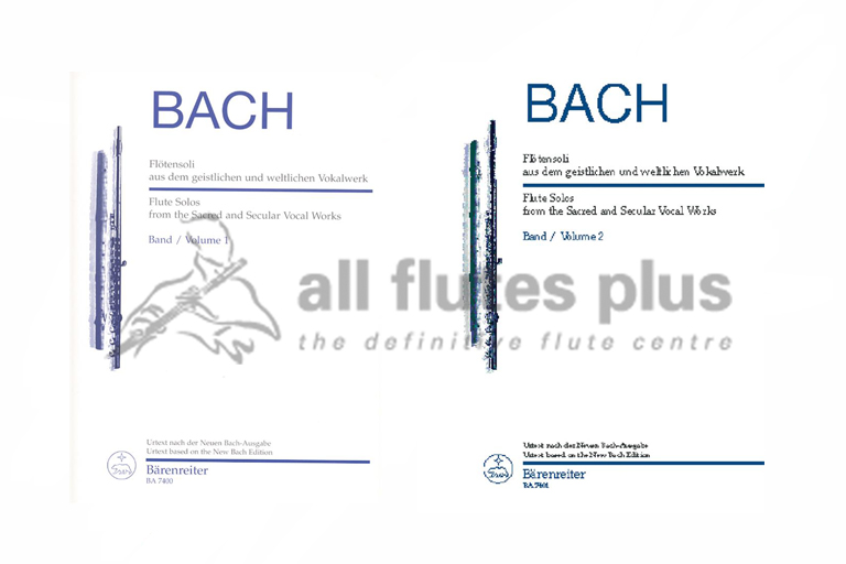 JS Bach Flute Solos From Sacred and Secular Works