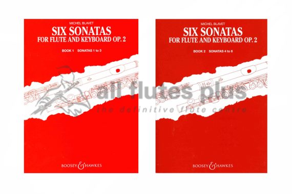 Blavet Six Sonatas for Flute and Keyboard Op 2