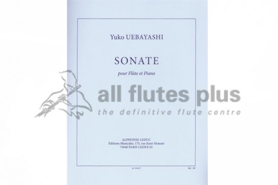 Uebayashi Sonata-Flute and Piano-Leduc