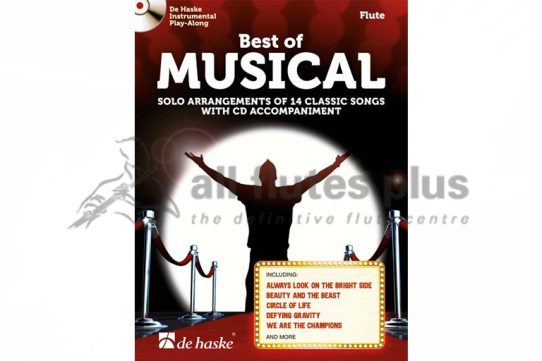 Best of Musical Flute-Flute Book and CD-De Haske