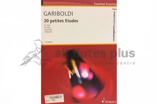 Gariboldi 20 Petites Etudes for Flute-Schott