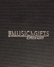 Music Gift Company Box
