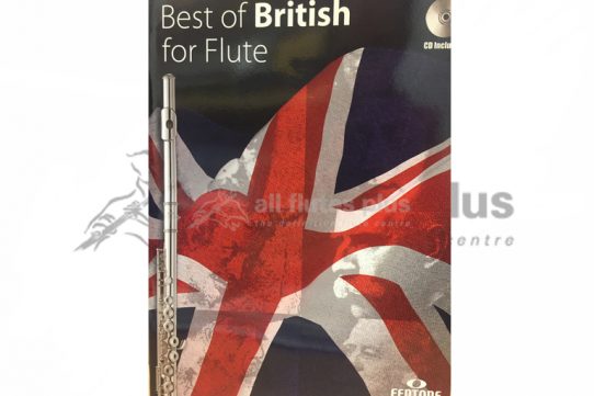 Best of British for Flute with CD-Arr by Robin De Smet-Fentone