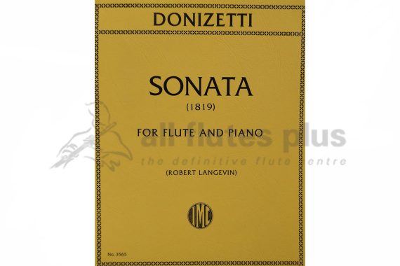 Donizetti Sonata for Flute and Piano