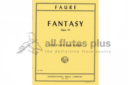 Faure Fantasy Opus 79-Flute and Piano