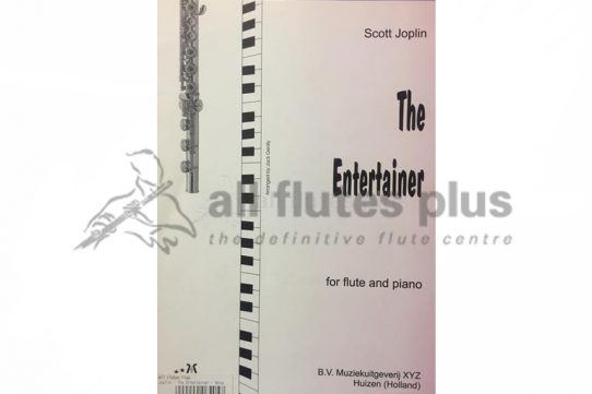 Joplin The Entertainer-Flute and piano-BVMXYZ