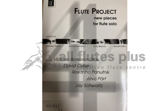 Flute Project new pieces for flute solo-Universal Edition