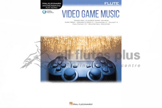 Video Game Music-Instrumental Playalong for Flute-Hal Leonard