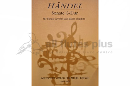 Handel Sonata in G Major for Flute and Basso Continuo