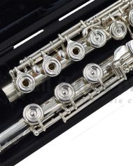 Lillian Burkart ‘Elite’ Handmade .925 Silver Flute with 14k Riser-1
