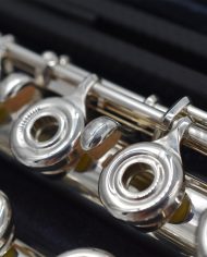 Lillian Burkart ‘Elite’ Handmade .925 Silver Flute with 14k Riser-6