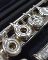 Lillian Burkart ‘Elite’ Handmade .925 Silver Flute with 14k Riser-7