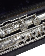 Eugene Albert All Silver Miniature Keyed Flute-C9031-A