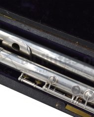 Eugene Albert All Silver Miniature Keyed Flute-C9031-E