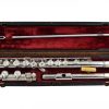 J.C. Haynes & Co Handmade Silver Flute-c9032