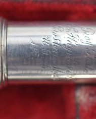 J.C. Haynes & Co Handmade Silver Flute-c9032-5