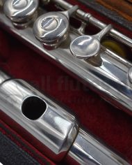 J.C. Haynes & Co Handmade Silver Flute-c9032-6