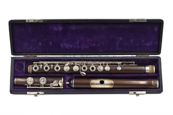 Louis Lot Ebonite Flute-C9038  