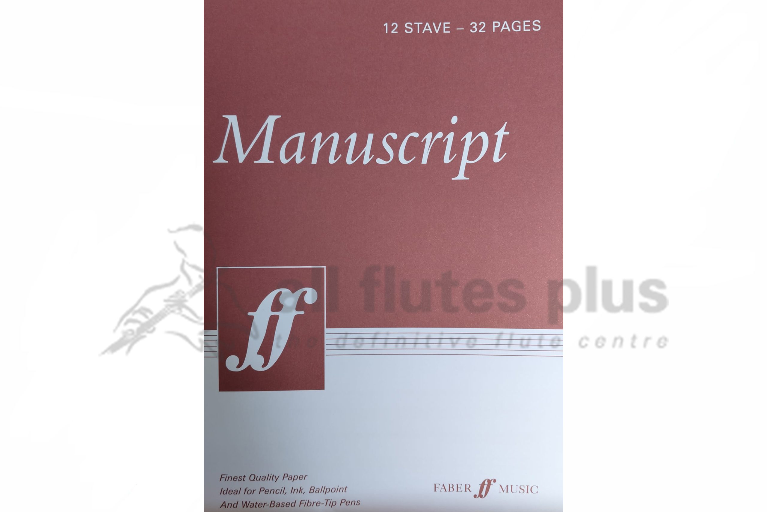 Manuscript 12 Stave-32 Page-Faber Music