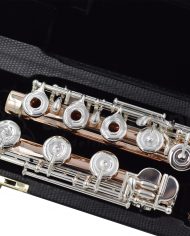 Sankyo 10K-2 Gold Handmade Flute with 925 Silver Mechanism-10