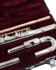 Jupiter JFL511EU Pre-Owned Flute with Curved & Straight Headjoint-c7707-A