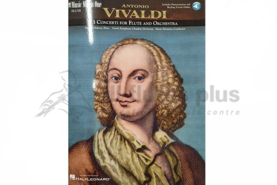 Vivaldi 3 Concerti for Flute & Orchestra-Music Minus One