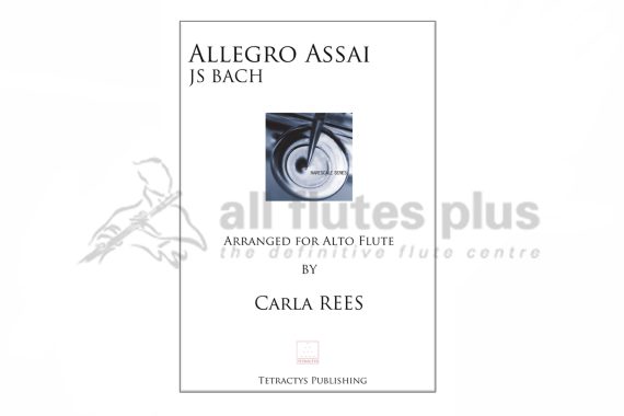 JS Bach Allegro Assai for Alto Flute