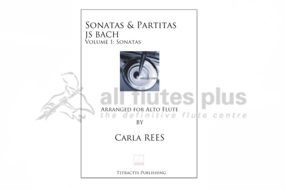 JS Bach Sonatas and Partitas Volume 1-Sonatas for Alto Flute