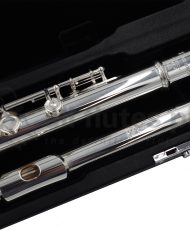 Nagahara Silver Flute with 14K Riser-A