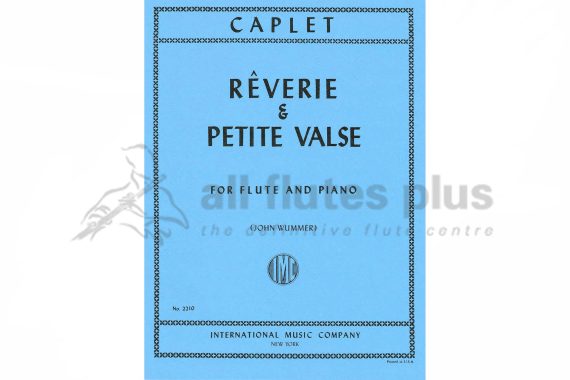 Caplet Reverie and Petite Valse for Flute and Piano-IMC