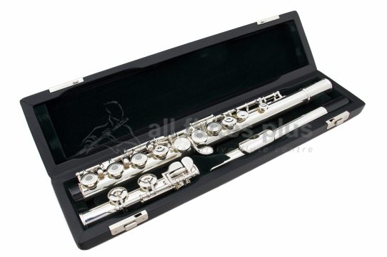 Pearl 525 Flute (Excellent enhanced silver plated flute)