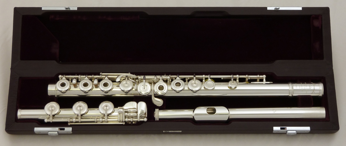 Muramatsu DS Model Flute with B Foot and Open Holes (Handmade flute)